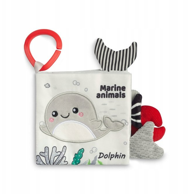 Sensillo Érzékfejlesztő Babakönyv - Delfin (SILLOZ-0370)