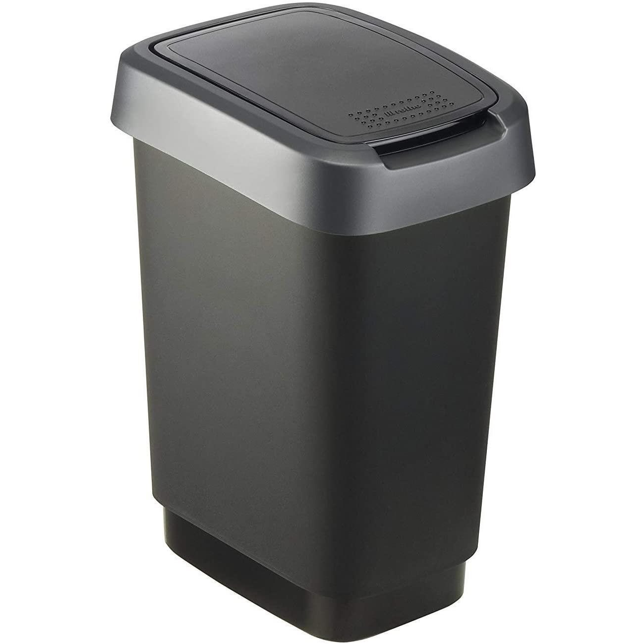 Rotho Szemetes swing 10 l TWIST - fekete (1754308850)