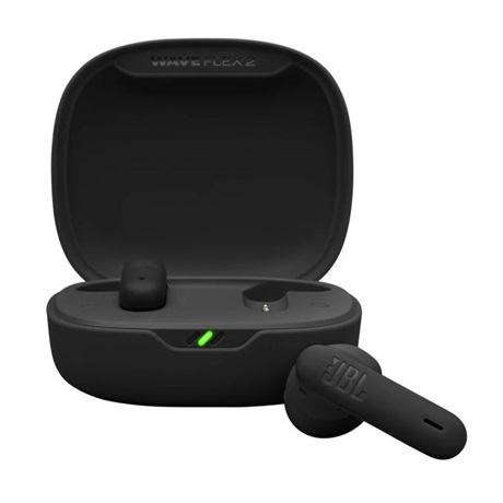 Slúchadlá do uší JBL Wave Flex 2 ANC Vodotesné Čierne