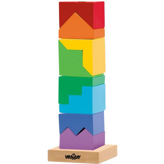 Woodyland Készségfejlesztő fatorony (91102) (91102)