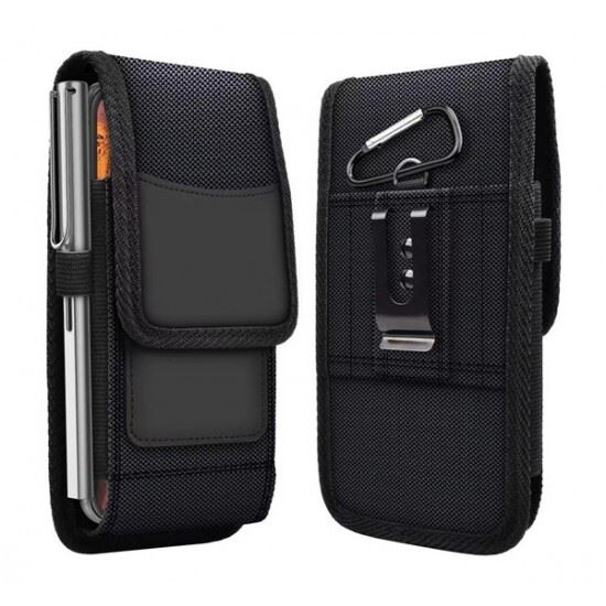 Forcell Oxford Apple iPhone 13 Pro Max/Samsung Galaxy S21 Ultra/Xiaomi 12 Ultra univerzális álló övre tehető tok (73715) (FO73715)