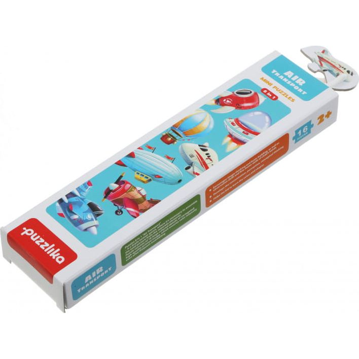 Puzzlika 15283 Légi közlekedés - puzzle 8 közlekedési eszköz - 16 darab (4823056515283)