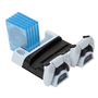 FroggieX Cooling Charging Stand & Storage PS5 hűtő + dupla töltő állvány + játék tartó fekete-fehér (FX-P5-C3-W)