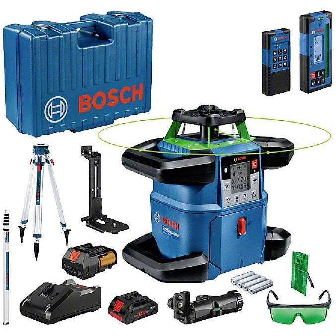 Bosch Professional GRL 650 CHV + BT 170 + GR 500 forgólézer (06159940PR) (06159940PR)