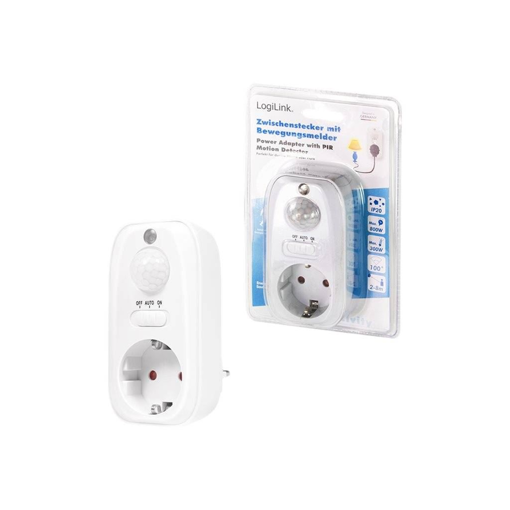 LogiLink PIR mozgásérzékelős konnektor (PA0248) (PA0248)