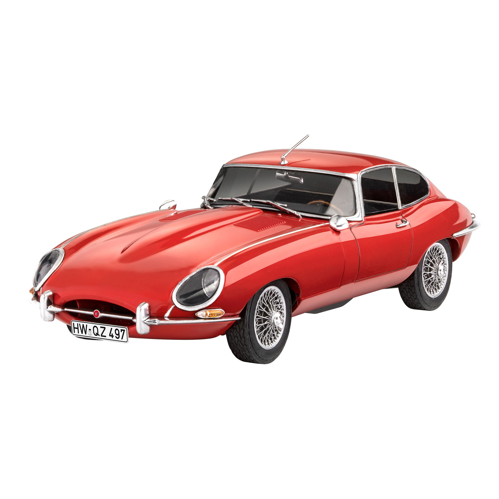 Revell Jaguar E-Type Coupe autó fém modell (1:24) (07668)