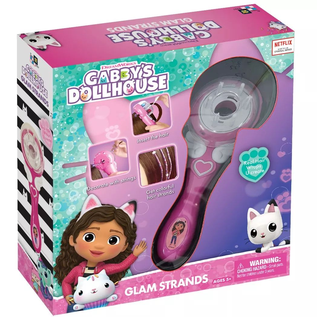 Gabi babaháza Színes tincsek cérnafonat készítő szett (8097E)