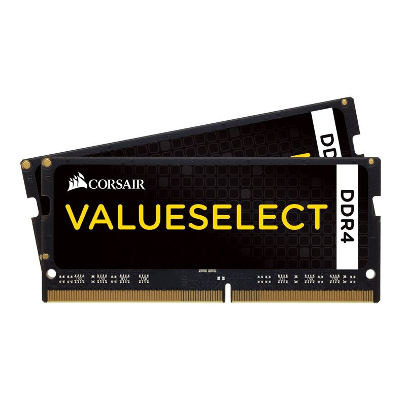 Corsair ValueSelect 16GB DDR4-2133 SO-DIMM notebook memória (2x8GB) (CMSO16GX4M2A2133C15)