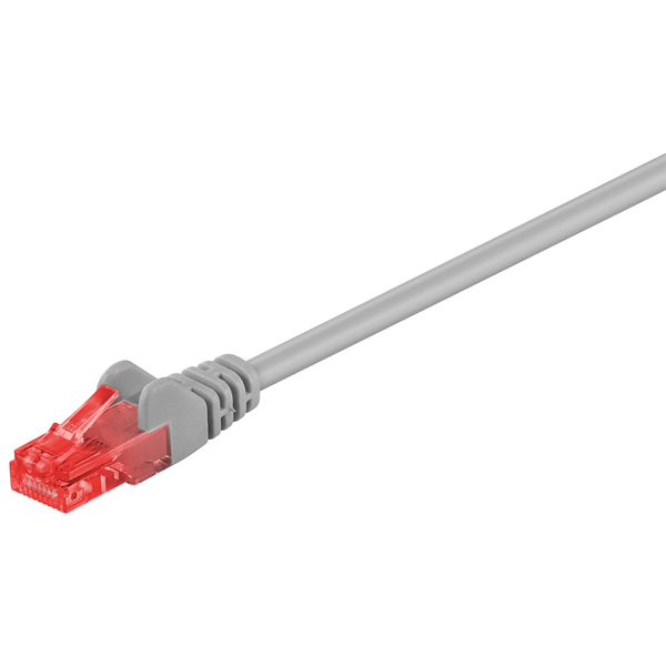 Goobay U/UTP CAT6 Patch kábel 1.5m - Szürke