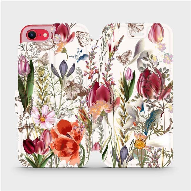 Flip case for Apple iPhone SE 2020 - MP01S Blossoming meadow (5903516750788)