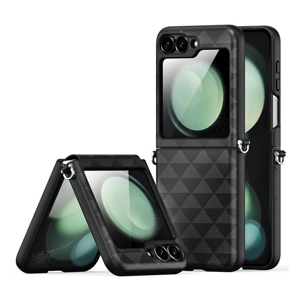 Kryt Dux Ducis pre Samsung Galaxy Z Flip6, Galaxy Z Flip7 FE čierny