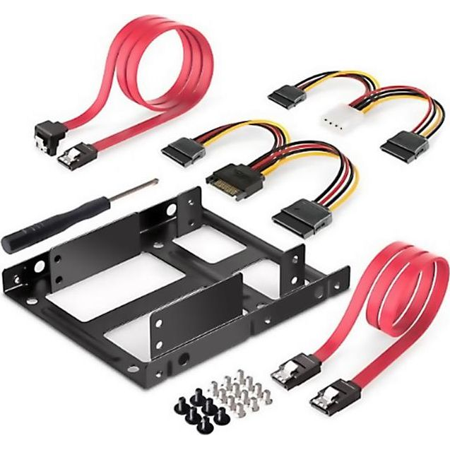 Digitus Dual 2,5" HDD/SSD Internal Mounting Kit incl. cable set (DA-70434)