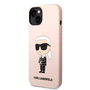 Husa Karl Lagerfeld roz (KLHCP14SSNIKBCP) pentru dispozitivul Apple iPhone 14 (127462)