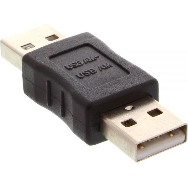 InLine 33441 Kabeladapter USB 2.0 A male USB 2.0 A Beige