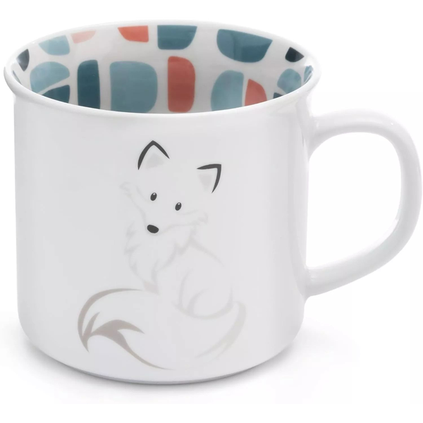 Nici Dreamy Winter 400ml porcelán bögre kisállat mintával - Fehér