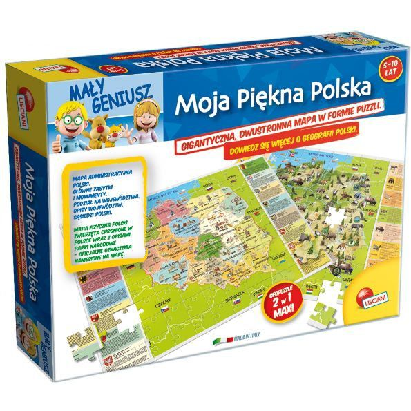  Lisciani Mały Geniusz Moja Polska - 42043