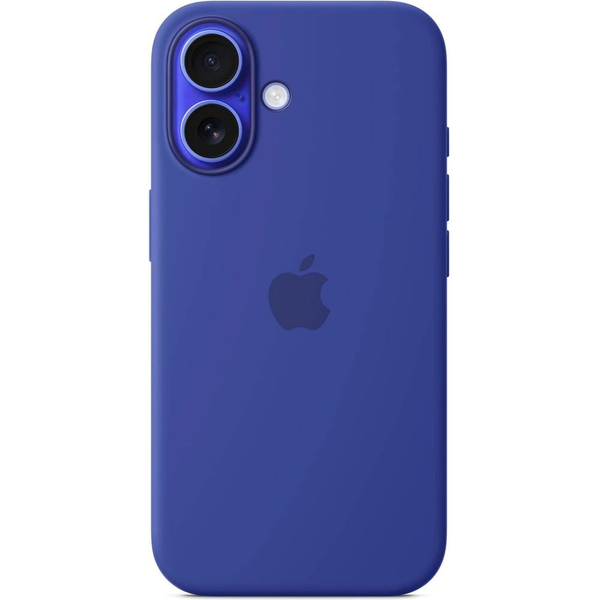 Предпазен калъф Apple Silicone Case with MagSafe за iPhone 16, Ultramarine