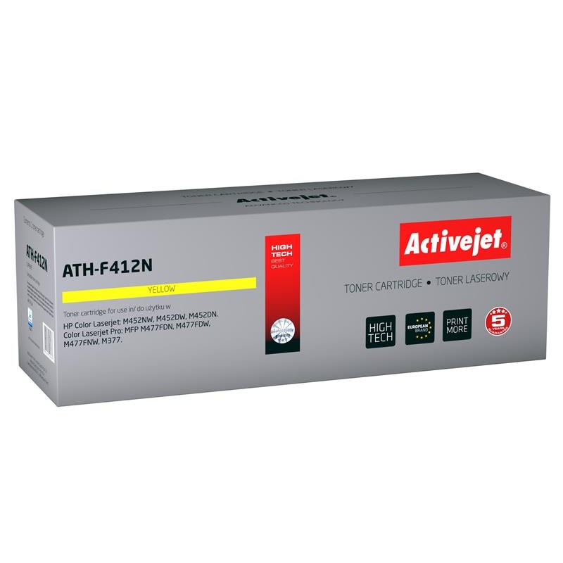 ActiveJet 8HP 410A CF412A) Toner Sárga (ATH-F412N)