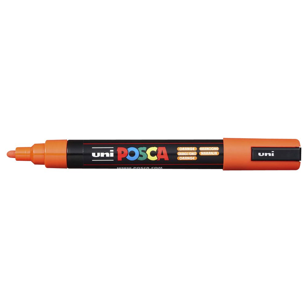 Uni Posca 0.9-1.3 mm Dekormarker - Narancssárga (PC-3M ORANGE)