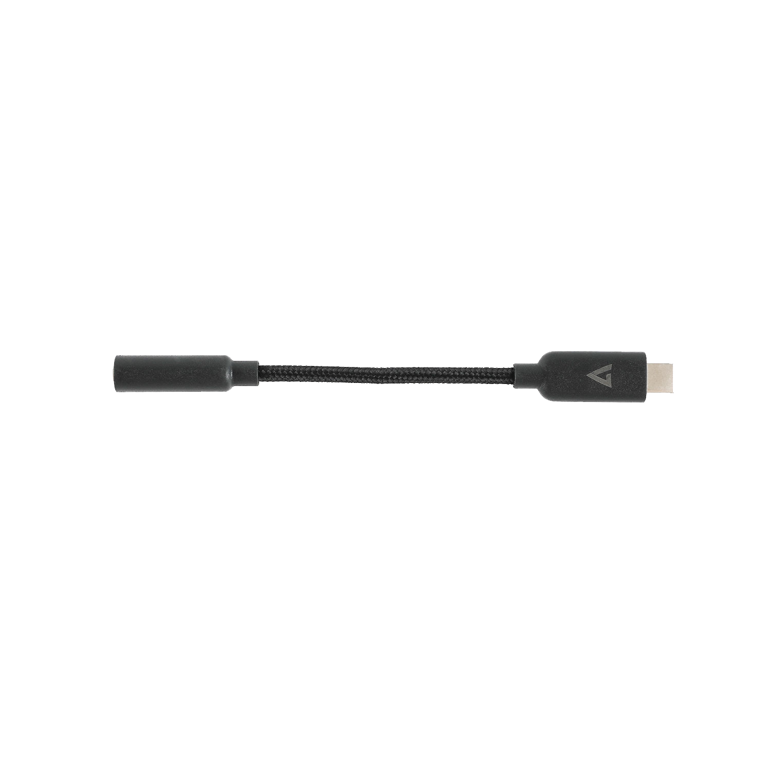 V7 USB-C apa - 3.5mm Jack anya Átalakító Adapter - Fekete (V7UCAUDIO-BLK)