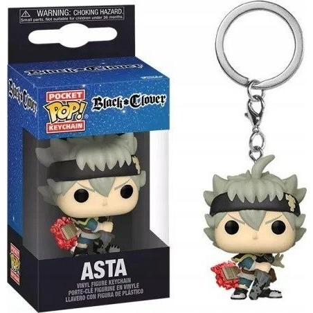 Funko POP! Keychain - Black Clover: Asta figura (59242)