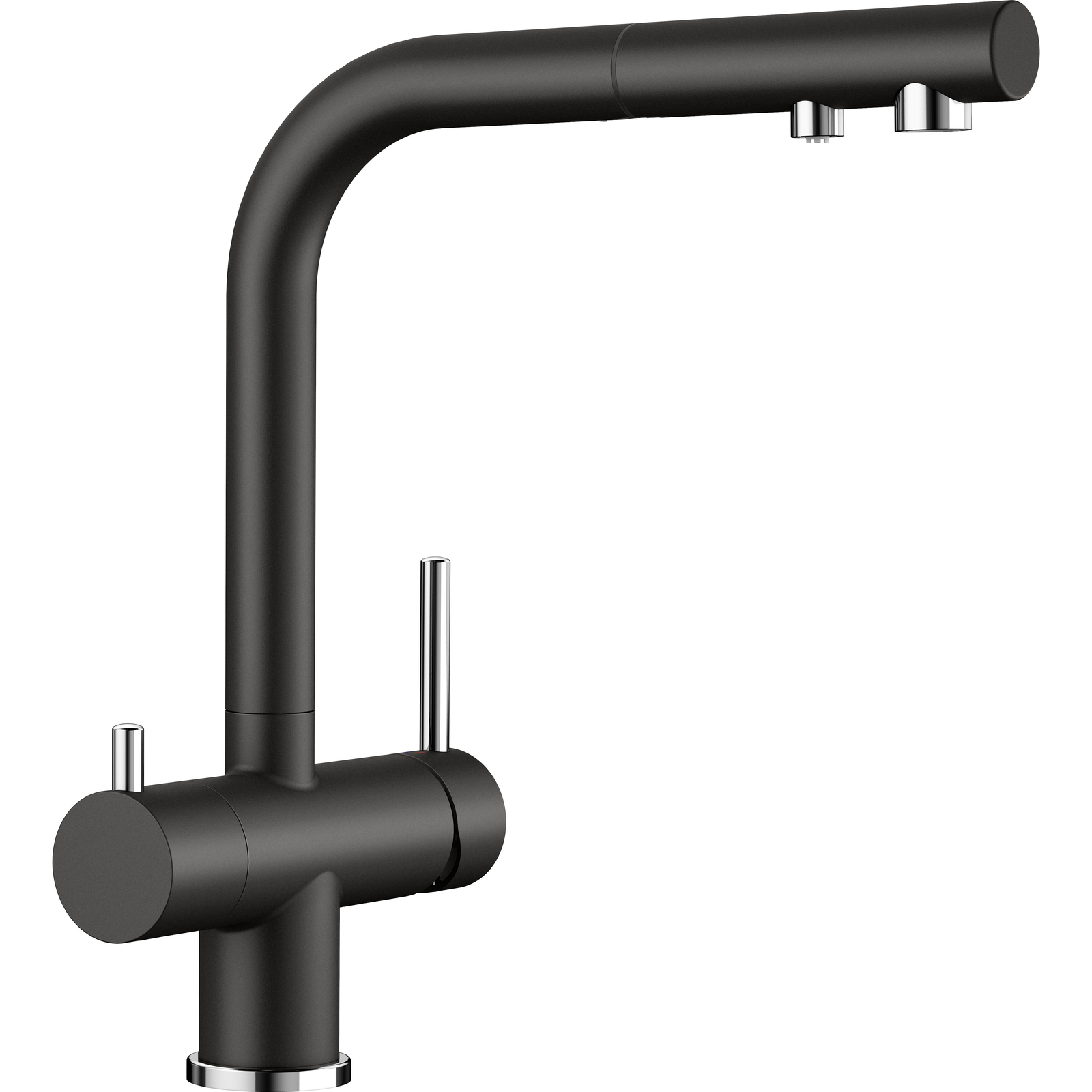 Blanco FONTAS-S II Silgránit Fekete színű Gránit csaptelep (526158) (526158)