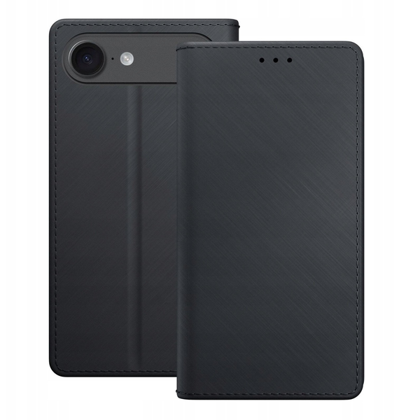 3MK Wallet oldalra nyitható tok iPhone Air fekete