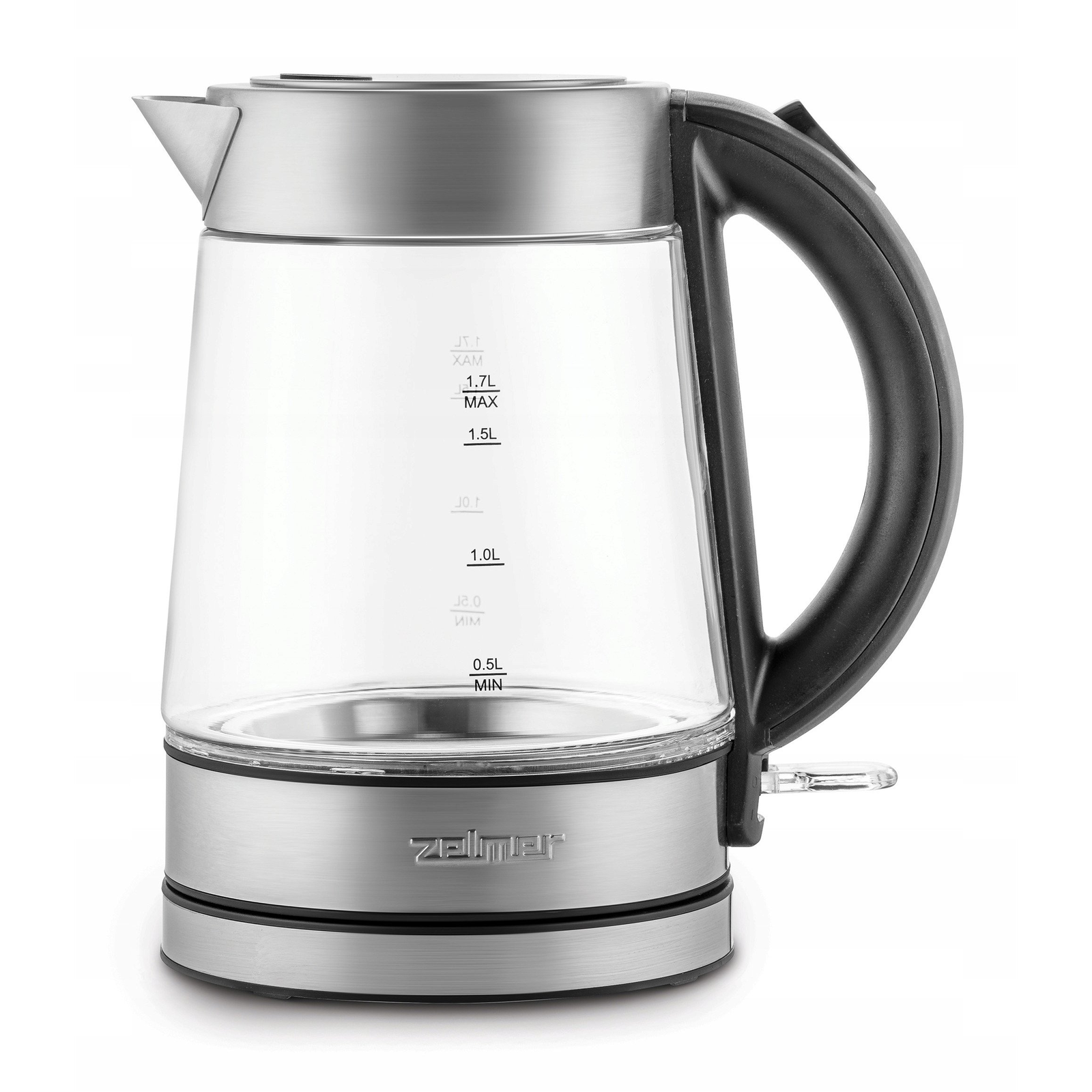Zelmer ZCK 8013 elektromos vízforraló 2200W 1,7L inox-üveg (ZELMER-CZ-08-30)