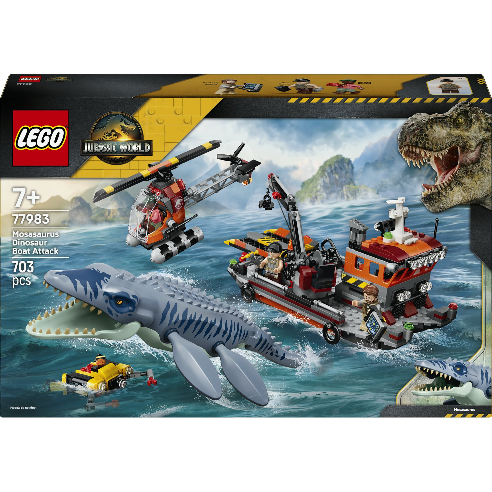 LEGO Jurassic World 77983 Útok mosasaura na loď