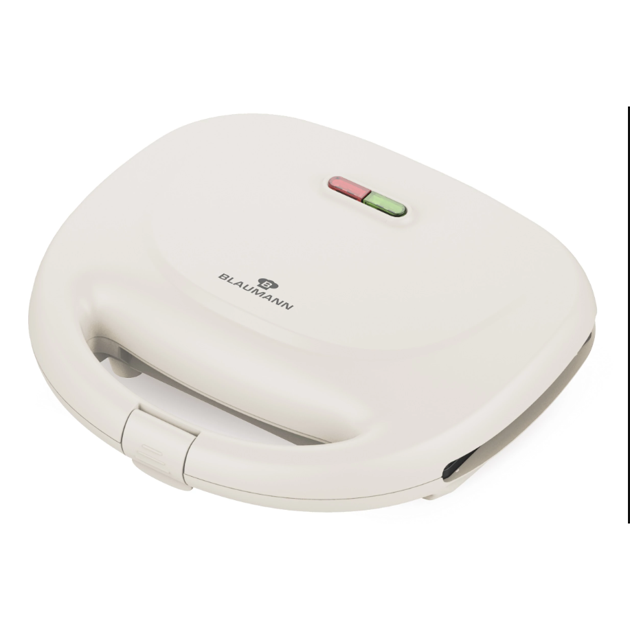 Blaumann BL-9019 szendvicssütő 750W - Krém (BL-9019)