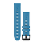 Garmin Quatix 7 óraszíj 22 mm cirrus kék szilikon (QuickFit) (010-13111-30)