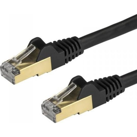 StarTech.com 6ASPAT750CMBK netværkskabel Sort 7,5 m Cat6a U/FTP (STP)