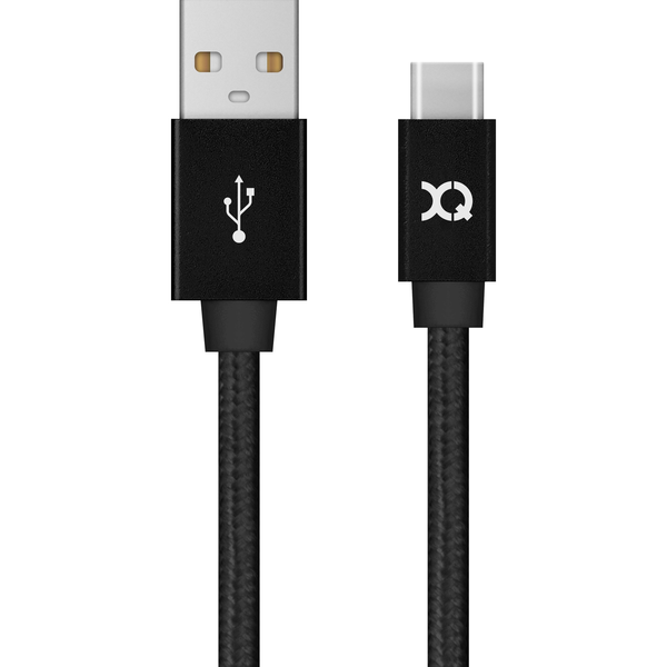 Kabel Xqisit USB-C - jiné konektory 1,8 m černý
