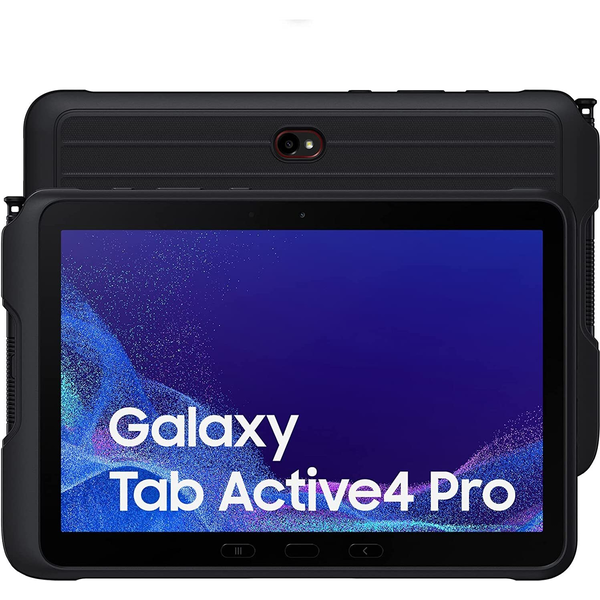 Samsung Galaxy Tab Active4 Pro SM-T636B 5G Qualcomm Snapdragon LTE-TDD & LTE-FDD 128 GB 25,6 cm (10.1") 6 GB Wi-Fi 6 (802.11ax) Sort