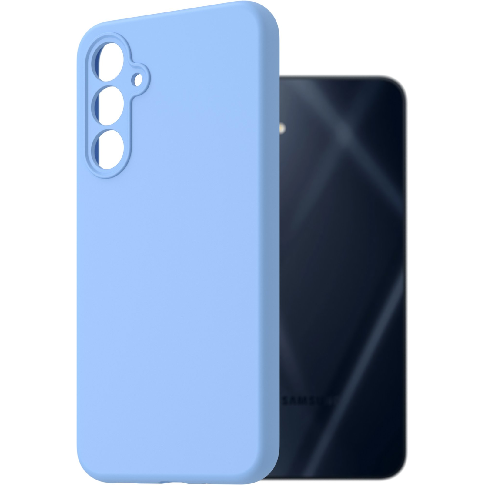 AlzaGuard Premium Silicone Case Samsung Galaxy A16 világoskék tok (AGD-PCS437L)