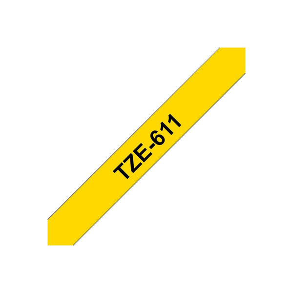 Brother TZe611 - laminated tape - 1 roll(s) - Roll (0.6 cm)