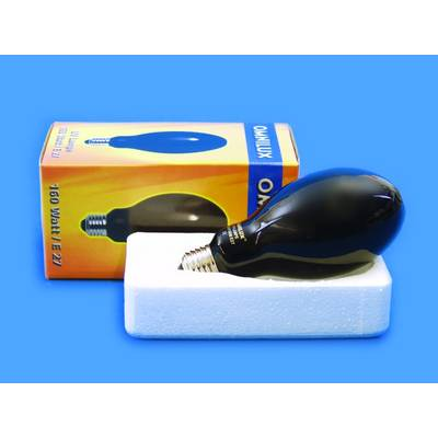Feketefény-, UV fényforrás 160 W E27, OMNILUX 160W E-2789513005 (89513005)
