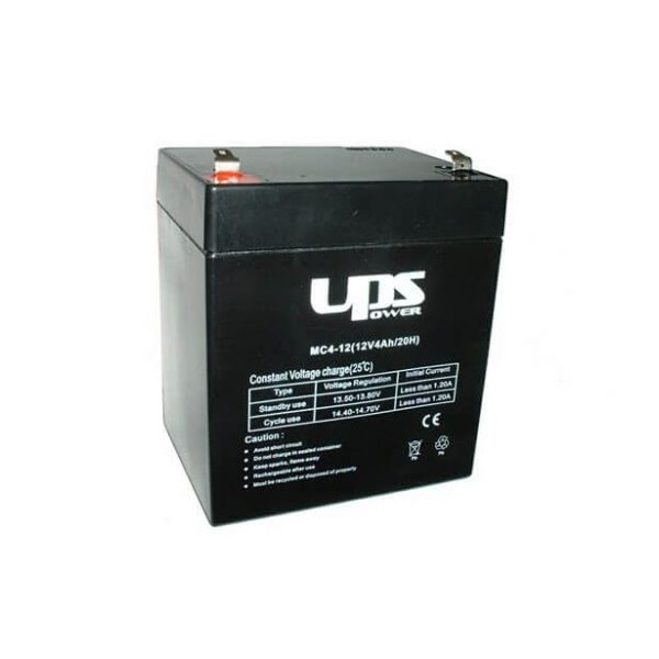 Akku UPS Power 12V 4Ah zselés akkumulátor (MC4-12)