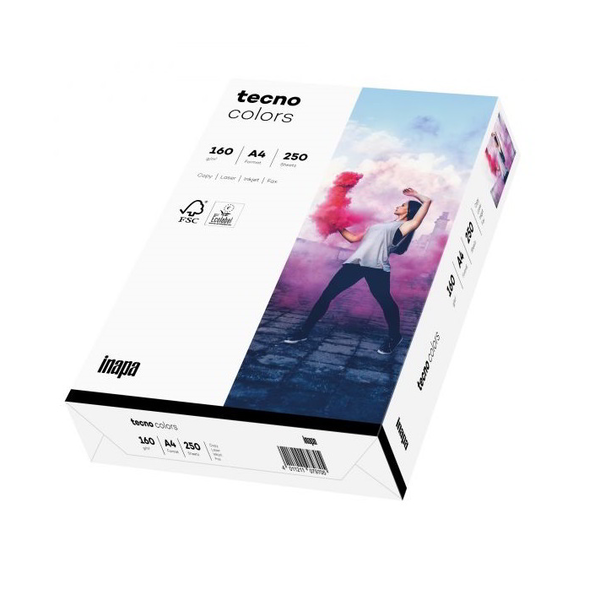 Inapa 2100011387 Tecno colors A4 Nyomtató/másoló papír (250 darabos)