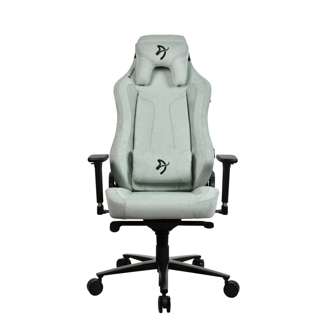 Arozzi Vernazza Soft Fabric Gamer szék - Zöld (VERNAZZA-SFB-PGN)