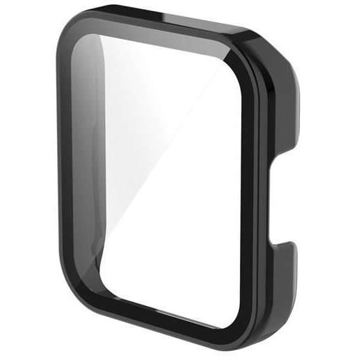 Gigapack Xiaomi Redmi Watch 2 Lite műanyag fekete védőkeret és kijelzővédő üveg (GP-158969)