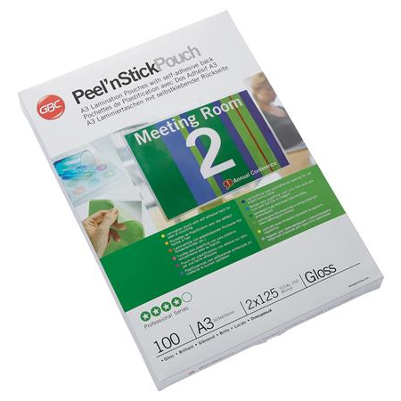 GBC Peel'nStick laminatorzak 100 stuk(s)