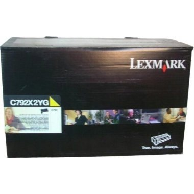 Lexmark C792X2YG sárga extra nagy kapacitású toner patron