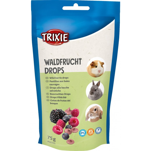 TRIXIE 60335 Rágcsáló Drops 75 g ErdeiGyümölcs