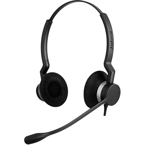 Jabra Biz 2300 Headset Ledningsført Kontor/Callcenter USB Type-C Bluetooth Sort