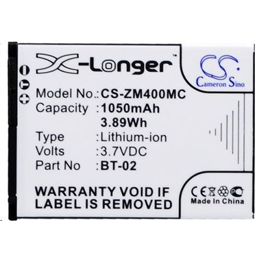 Real Power ZOOM BT-02 3.7V 1050mAh utángyártott akku Li-ion (ZM400MC)