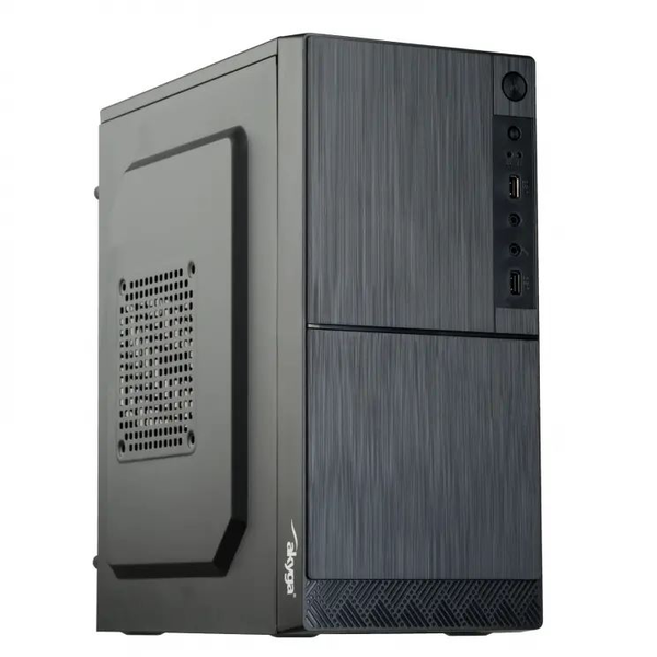 Akyga AK35BK táp nélküli Micro ATX ház fekete - Bontott termék!