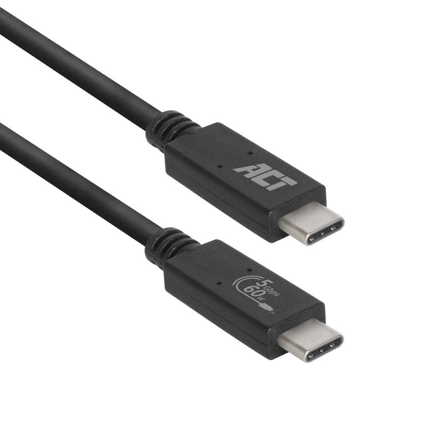 ACT AC7402 cavo USB USB 3.2 Gen 1 (3.1 Gen 1) 2 m USB C Nero