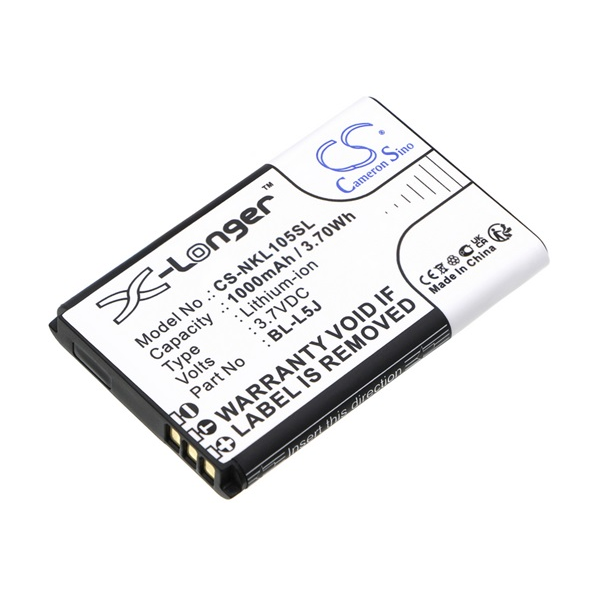 Cameron Sino CS-NKL105SL Nokia 105 (2023) Telefon akkumulátor 1000 mAh