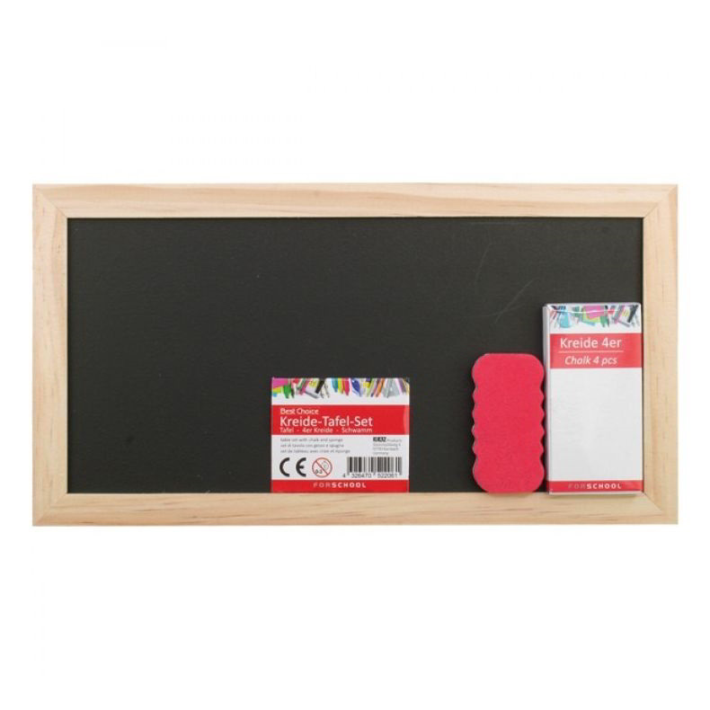 Best choice 52206 Fakeretes krétatábla készlet - Fekete (52206)